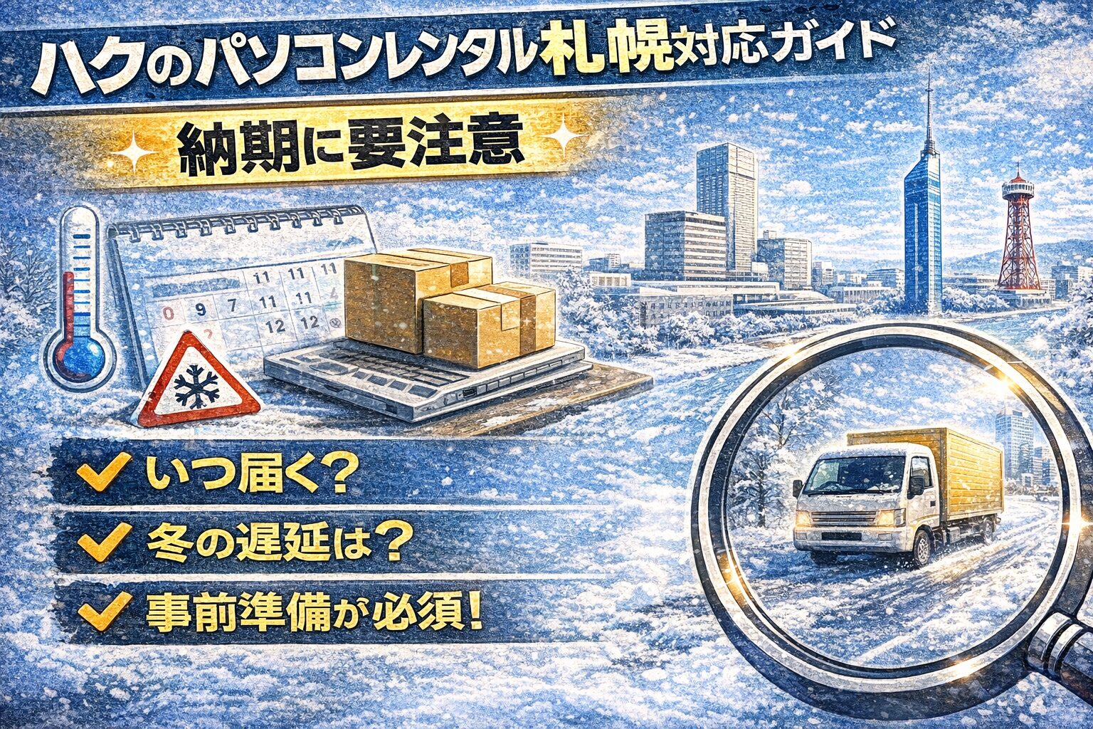 ハク パソコンレンタル札幌