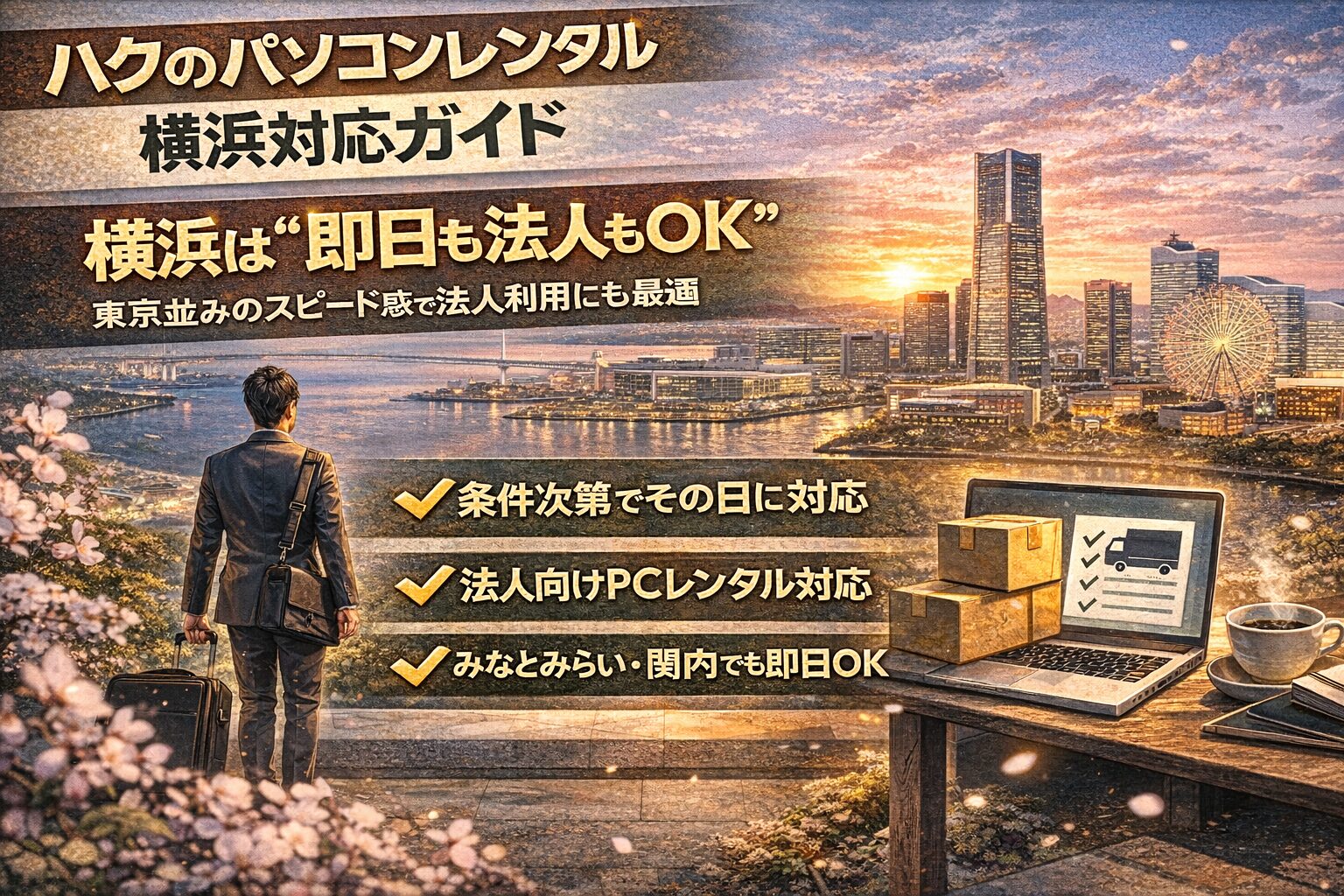 ハク パソコンレンタル横浜